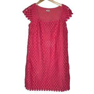 Hoss Intropia Knee Length Dress sz 36 (4)‎ Salmon